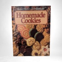 Vintage Better Homes and Gardens Dessert Cookbook Pair - Homemade Holidays & Cookies, 1990s Recipes, Retro Baking