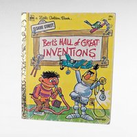 Vintage Little Golden Book Set, Winnie the Pooh, Mother Goose, Bert's Inventions, Road Runner, Children's Story Collection, Classic Reads