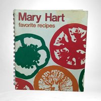 Vintage Cookbook Duo: 1979 Mary Hart Favorite Recipes & 1984 Encyclopedia of Creative Cooking
