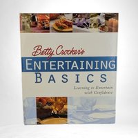 Vintage Cookbook Duo: 1976 Microwave Cooking & 2001 Betty Crocker's Entertaining Basics