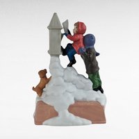Vintage Christmas Music Box Lot: House of Lloyd, Resin Santa, Ceramic Santa - Musical Holiday Decor