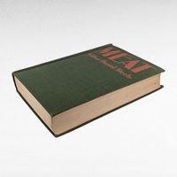 1928 "Meat" Hardcover Book by Wilbur Daniel Steele, Grosset & Dunlap, Collectible Book, Vintage Literature, Literary Gift