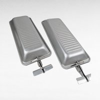 Pair of Aluminum Ice Cube Trays, Vintage Kitchenware, Functional Ice Trays, Classic Refrigerator Accessory, Gift for Home Bar Enthusiasts