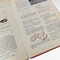 Vintage 1950 Betty Crocker's Picture Cook Book, First Edition, Classic Recipes, Illustrated Cooking Guide, Beginner Cook Gift