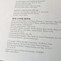 1989 Better Homes and Gardens New Cookbook, Hardcover, Ring Binder, Classic Recipes, Beginner Cook Gift