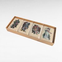 Sealed Vintage Christmas Soap Set - Forever Images 4 Piece Holiday Bath Gift