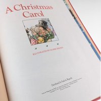 Vintage Christmas Book Pair, Merry Christmas with Love & A Christmas Carol, Hardcover Holiday Books, Illustrated Stories