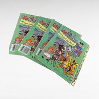 Vintage Little Golden Book Set, Winnie the Pooh, Mother Goose, Bert's Inventions, Road Runner, Children's Story Collection, Classic Reads