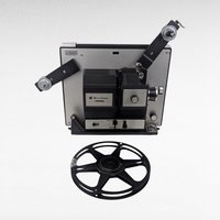 Vintage Bell & Howell Autoload Super 8 Movie Projector, Model 456 with Box and Instructions, Film Collector Gift
