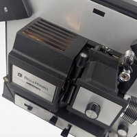 Vintage Bell & Howell Autoload Super 8 Movie Projector, Model 456 with Box and Instructions, Film Collector Gift