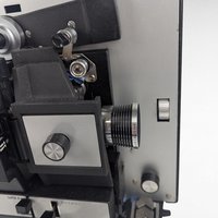 Vintage Bell & Howell Autoload Super 8 Movie Projector, Model 456 with Box and Instructions, Film Collector Gift