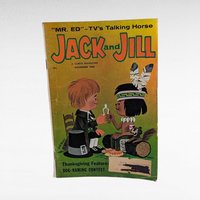1962 Jack and Jill Magazines, September & November Issues, Vintage Children's Magazine, Collectible Kids Literature