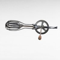 Vintage Turner and Seymour Hand Crank Egg Beater, Kitchen Utensil, Farmhouse Decor, Baking Tool, Gift for Bakers