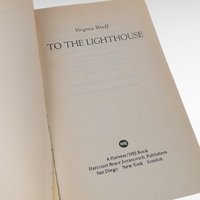 Vintage 1955 To the Lighthouse by Virginia Woolf, Softcover, Classic Literature, Bloomsbury Group, Literary Gift