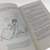 1966 Phyllis Diller Housekeeping Book, Vintage Humor Gift, Illustrated Cleaning Tips, Susan Perl Drawings, Novelty Housewife Guide