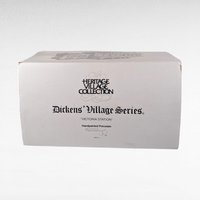 1989 Dept 56 Victoria Station, Dickens Village Building, Lit Christmas Village Display, Holiday Decor, Collectible Building