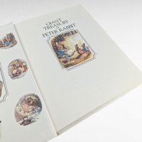 1980 Giant Treasury Peter Rabbit, Beatrix Potter Hardcover, Vintage Children's Book, Nursery Decor, Gift for Baby