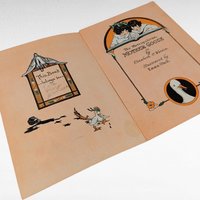 Vintage Metropolitan Mother Goose Book, Illustrated by Emma Clark, Nursery Rhymes, Collectible Children's Book
