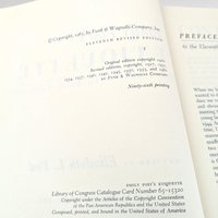Vintage 1960 Emily Post's Etiquette Book, Revised Edition, Blue Book of Social Usage, Manners Guide, Gift for Hostess