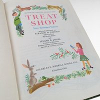 Vintage 1960 Treat Shop Book, Eleanor M. Johnson, Children's Literature, Illustrated Hardcover