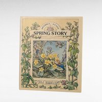 1980 Brambly Hedge Spring & Summer Books by Jill Barklem, Vintage Children's Hardcovers, Illustrated Storybooks