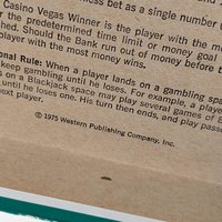 1975 Casino Vegas Board Game, Complete Western Publishing, Vintage Family Game Night, Collectible Gambling Game