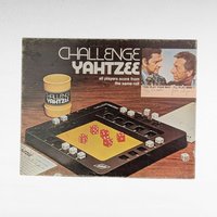 1974 Challenge Yahtzee Game, Complete Milton Bradley, Vintage Dice Game, Family Fun, Collectible Board Game