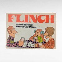 Vintage Flinch Card Game by Parker Brothers, Classic Family Fun, Collectible Card Game, Missing Cards