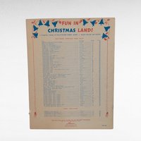 Vintage 1958 Christmas Music Book Set, Softcover Piano Sheet Music, Holiday Song Collection, Gift for Musician, Festive Music Decor