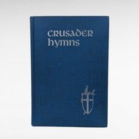 1966 Crusader Hymns Hardcover Book, Vintage Religious Hymnal, Christian Music Collection, Gift for Church Musician, Hymn Book