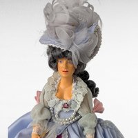 Vintage Peggy Nisbet Gainsborough Doll, Trio of Beauty, Limited Edition, English Collector Doll, Art History Gift, Display Piece