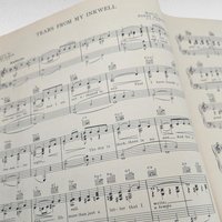 1939 Warner Bros Songbook, Vintage Sheet Music Collection, Hollywood Golden Age Music, Gift for Musician