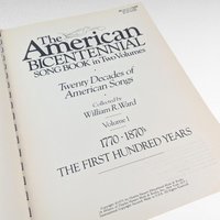 1975 Bicentennial Songbook Vol 1, American History Music, Vintage Sheet Music Collection, Gift for History Buff