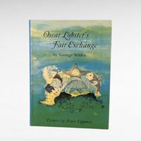 1966 Oscar Lobster's Fair Exchange, George Selden, Vintage Children's Book, Illustrated Hardcover, Gift for Kids, Book Lovers