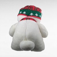1986 Dayton Hudson Santa Bear, Vintage Holiday, Plush Collectible, Gift