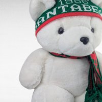 1986 Dayton Hudson Santa Bear, Vintage Holiday, Plush Collectible, Gift