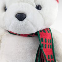 1986 Dayton Hudson Santa Bear, Vintage Holiday, Plush Collectible, Gift