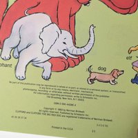 Vintage Clifford the Big Red Dog Book Set, 1980s Scholastic Softcover Pair, Children's ABC and Parade Stories