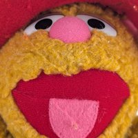 1987 McDonald's Fozzie Bear Plush, Jim Henson Muppets Toy, Vintage Kids Collectible, Nostalgic Fast Food Toy