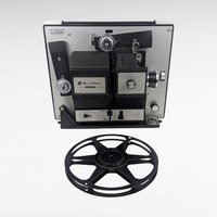 Vintage Bell & Howell Autoload Super 8 Movie Projector, Model 456 with Box and Instructions, Film Collector Gift