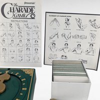 1985 The Charade Game, Pressman, Complete, Vintage Party Game, Gift for Family Fun