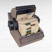 Vintage Metal Rolodex with Number Cards and Tabs, Functional Desk Organizer, Office Decor