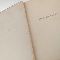 Antique 1878 Under the Lilacs Book by Louisa May Alcott, Vintage Children's Literature, Collectible Classic Novel