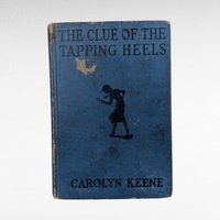 1939 The Clue of the Tapping Heels, Carolyn Keene, Vintage Nancy Drew Mystery, Collectible Book