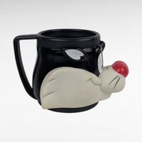 Vintage 1992 Looney Tunes Sylvester Mug Plastic Handle Cartoon Character Cup Warner Bros Gift for Animation Fans