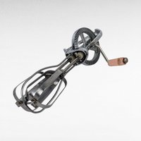 Vintage Turner and Seymour Hand Crank Egg Beater, Kitchen Utensil, Farmhouse Decor, Baking Tool, Gift for Bakers