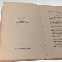 1920s Inspirational Book What is Worth While Anna Robertson Brown, Antique Softcover, Gift for Reader, Vintage Ephemera