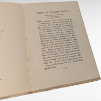 1920s Inspirational Book What is Worth While Anna Robertson Brown, Antique Softcover, Gift for Reader, Vintage Ephemera