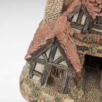 1983 David Winter The Bothy Figurine, Vintage English Village Cottage Sculpture, Collectible Home Decor Gift