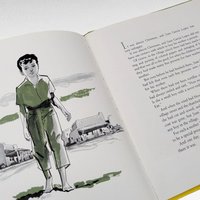 1964 "A Secret for Christmas" by Nathan Zimelman Hardcover - Vintage Children's Holiday Story Book - Mid-Century Kids Book
